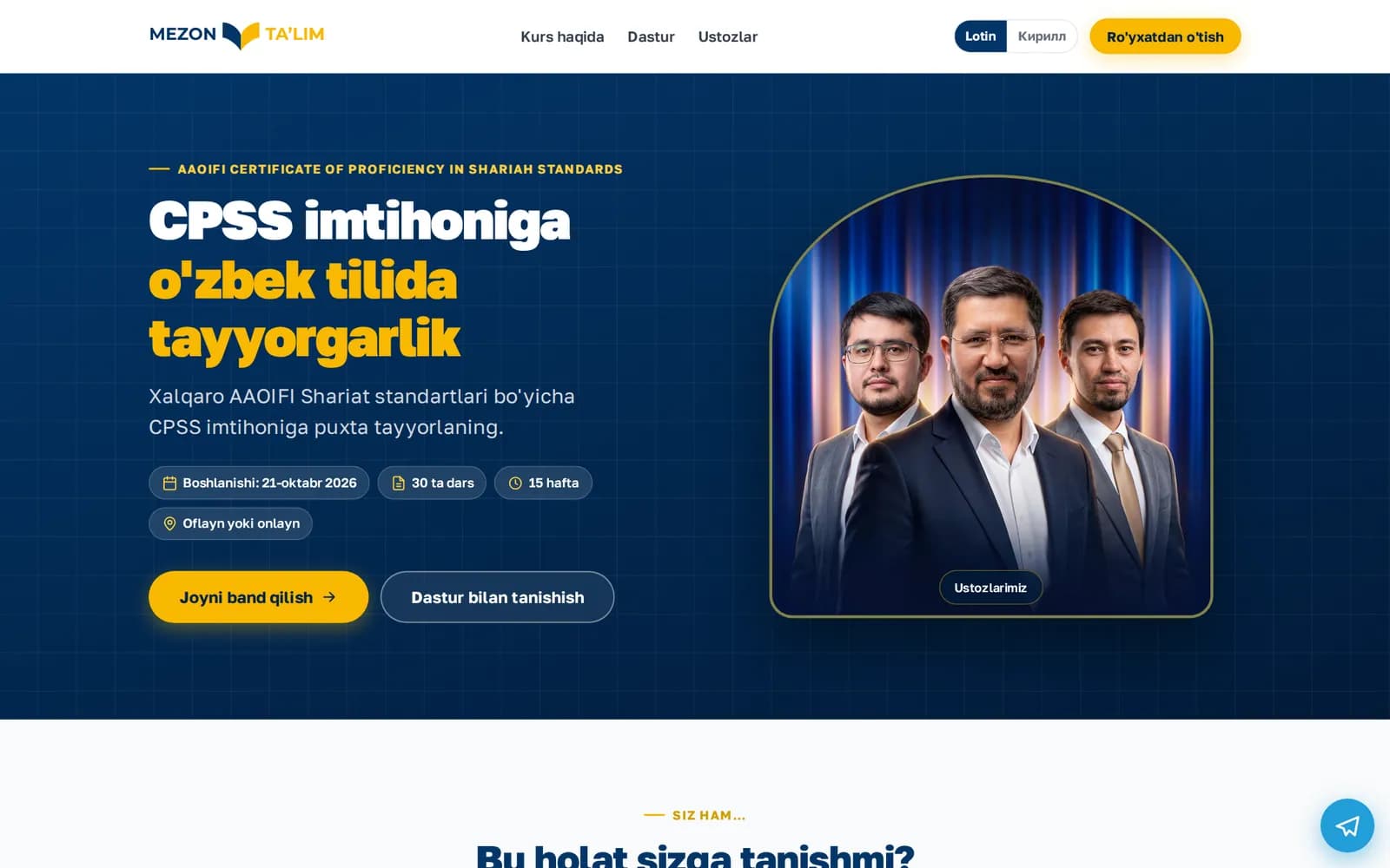 Mezon Ta‘lim — 1
